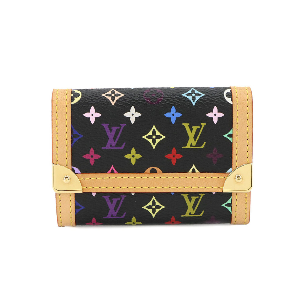 Louis Vuitton LOUIS VUITTON Monogram Multicolor Portemonnaie Plat Wallet/Coin...